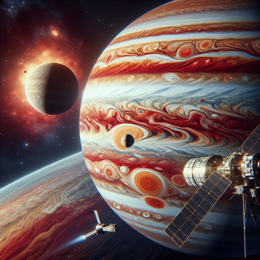NASA's Latest Voyager Mission Reveals Stunning New Images of Jupiter’s Great Red Spot